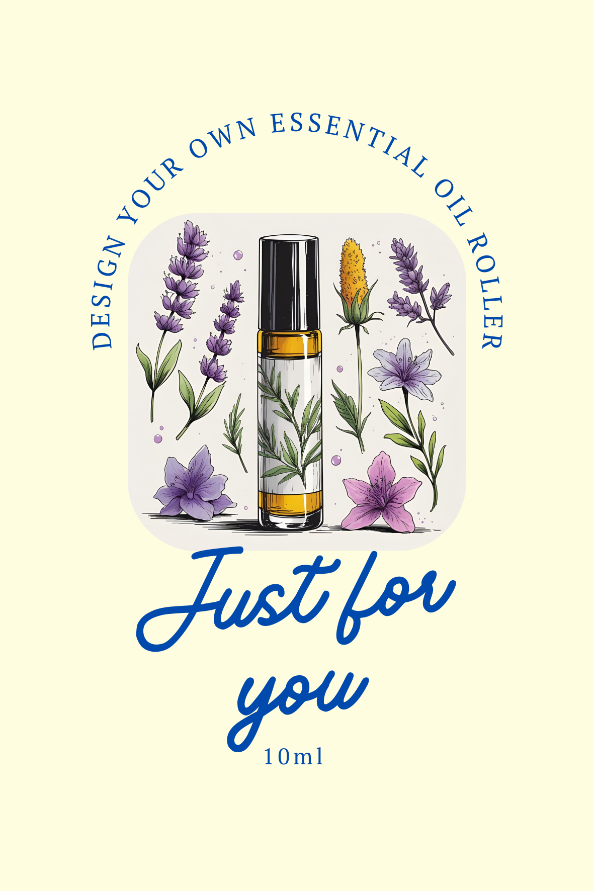 Customised 10ml Essential Oil Roller